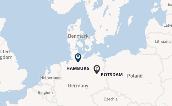 Elbe vanaf Dresden, Duitsland met de VIVA RUBY