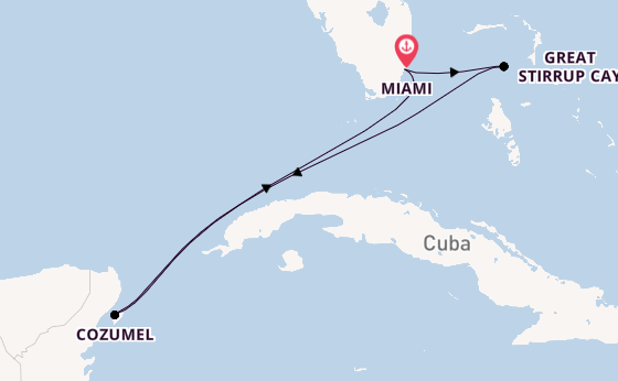 Caribbean from Miami, Florida with the Norwegian Escape