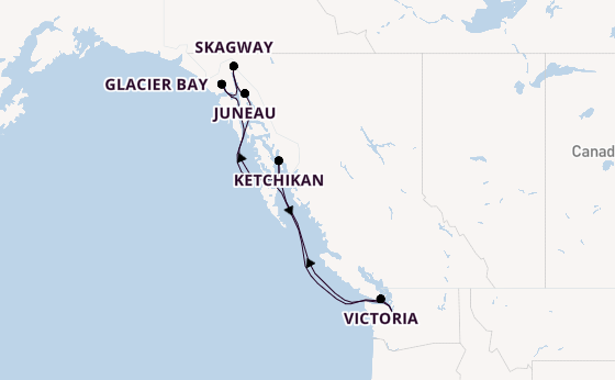 Alaska & West Canada from Seattle, Washington, USA with the Norwegian Joy
