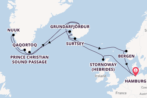 All Inclusive Northern Europe from Hamburg