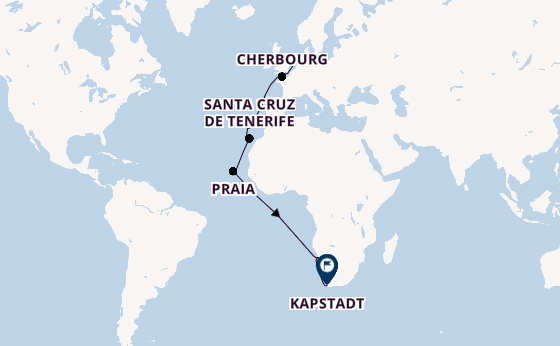 Kanarische Inseln ab Hamburg auf AIDAperla