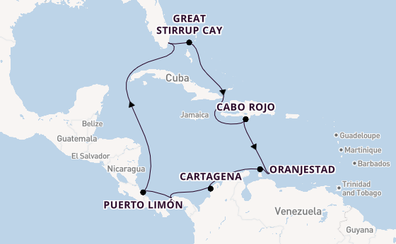 Caribbean from Miami, Florida with the Norwegian Sun