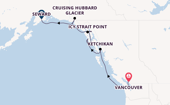 Alaska & West Canada from Vancouver, Canada with the Celebrity Solstice