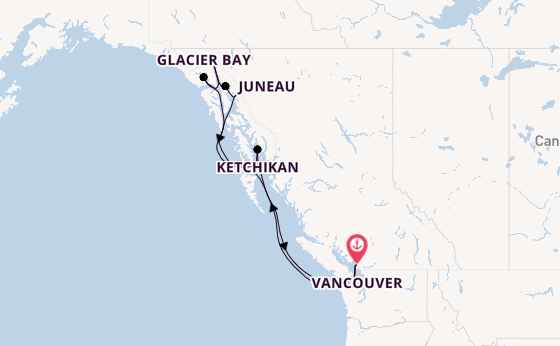Koningsdam - Vancouver & Alaska: Waar avontuur en natuur samenkomen