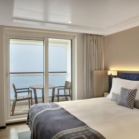 Come aboard the Viking Polaris and discover one of 9 cabin categories on a total of 7 decks that can accommodate 378 passengers. Choose your dream cabin and feel at home on board the Viking Polaris!