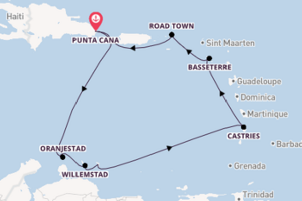8daagse reis naar Punta Cana
