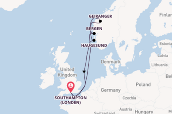 Cruise in 8 dagen naar Southampton (Londen) met Royal Caribbean