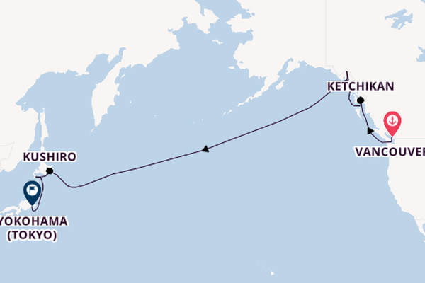 Transpacific from Vancouver, Canada with the Norwegian Sun