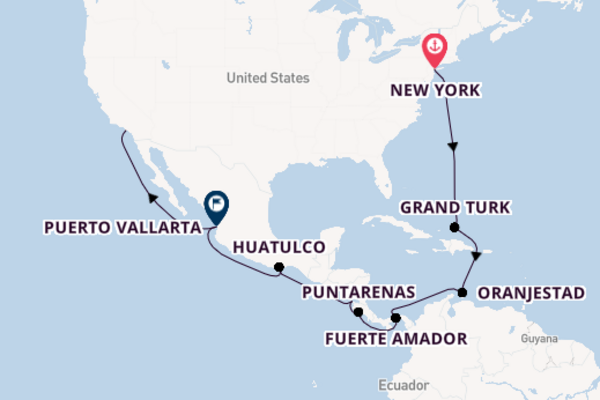 New York to LA with Luxury Panama Canal