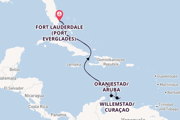 Südliche Karibik ab Fort Lauderdale (Port Everglades), USA auf der Celebrity Silhouette