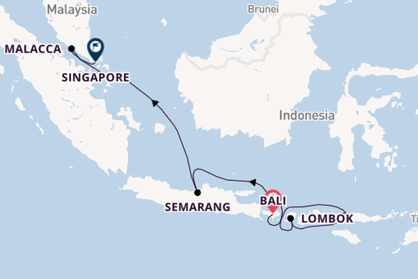 South East Asia from Bali, Indonesia with the Luminara