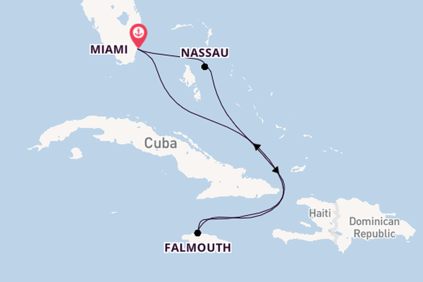 Caribbean from Miami, Florida with the Freedom of the Seas