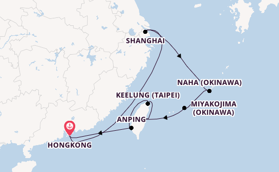 Oost-Azië vanaf Hongkong, China met de Seabourn Encore