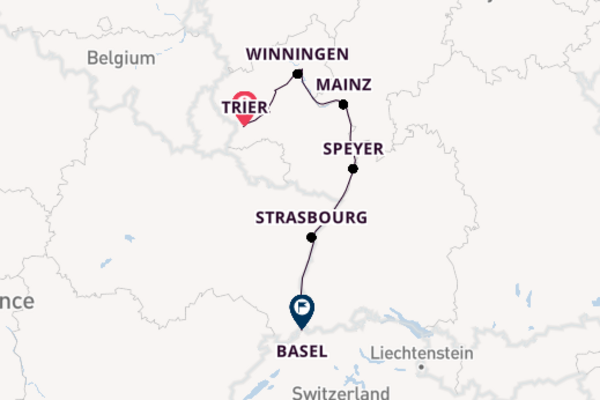 Cruising with Viking River Cruises from Trier to Basel