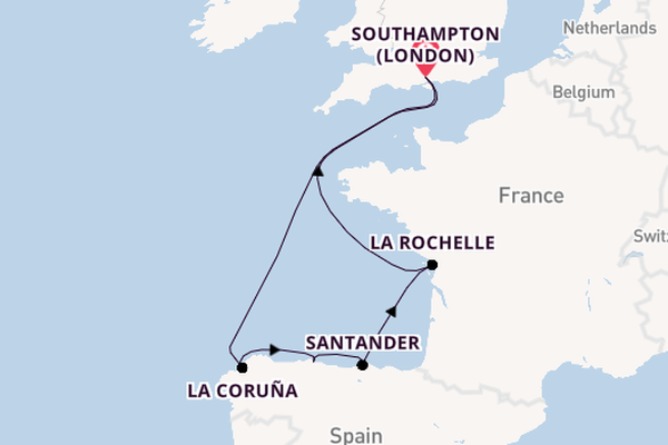 England from Southampton, England with the Ventura