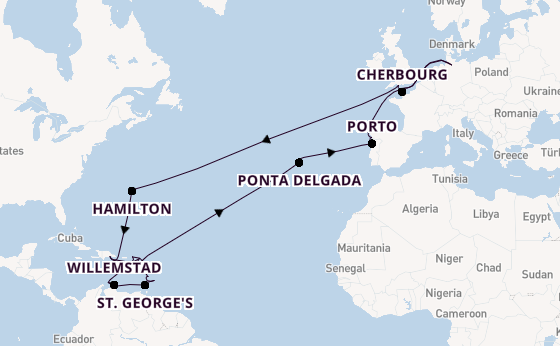 Caribbean vanaf Hamburg, Duitsland met AIDAluna