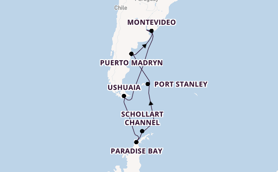 Südamerika ab Buenos Aires, Argentinien auf der Celebrity Equinox