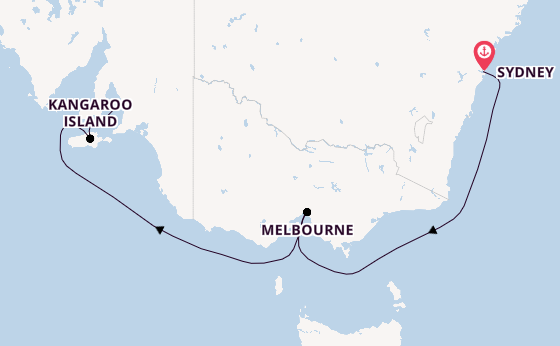 Australia from Sydney, Australia with the Grand Princess