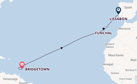 Zuidelijke Caraïben vanaf Bridgetown, Barbados met de Seabourn Ovation