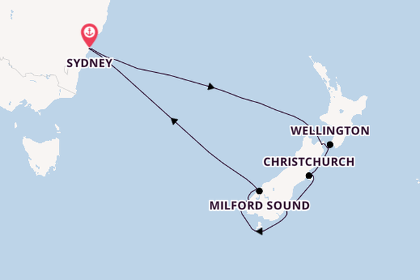 Neuseeland ab Sydney auf der Voyager of the Seas 