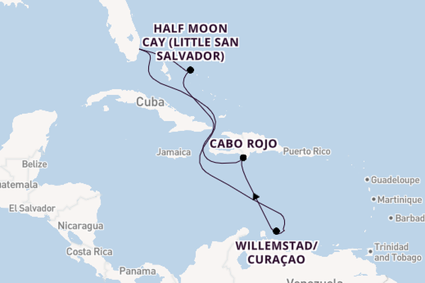 Caribbean from Fort Lauderdale (Port Everglades), Florida, USA with the Nieuw Amsterdam