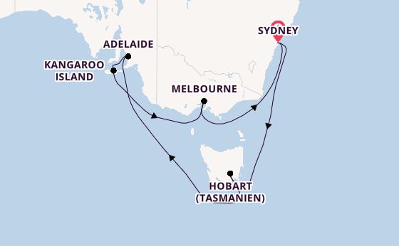 Australien ab Sydney auf der Norwegian Spirit