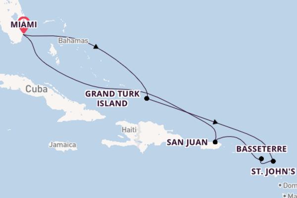 Spectacular trip from Miami with Virgin Voyages