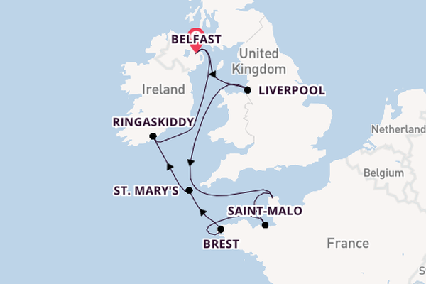 10 day voyage on board the Ambition from Belfast