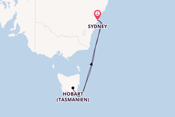 Australien ab Sydney, Australien auf der Norwegian Spirit