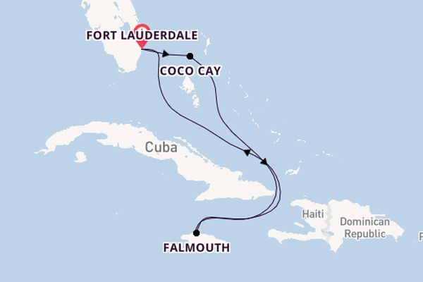 Caribbean vanaf Fort Lauderdale, Verenigde Staten met de Symphony of the Seas℠