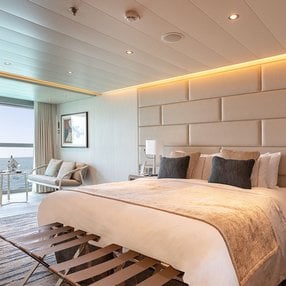 Come aboard the Silver Origin and discover one of 9 cabin categories on a total of 6 decks that can accommodate 100 passengers. Choose your dream cabin and feel at home on board the Silver Origin!