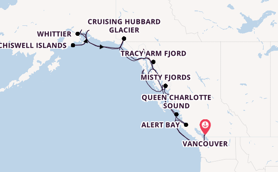 Alaska & West Canada from Vancouver, Canada with the Seabourn Encore