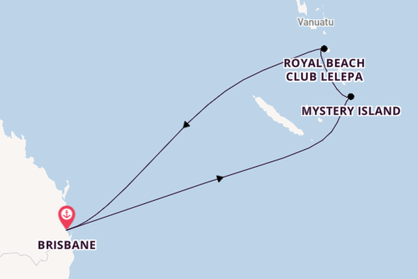 South Pacific from Brisbane, Australia with the Voyager of the Seas 