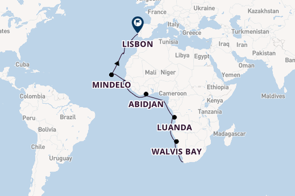 Africa from Cape Town, South Africa with the Seven Seas Explorer