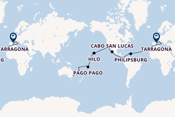 Round-the-World Trip from Sydney, Australia with the MSC Magnifica