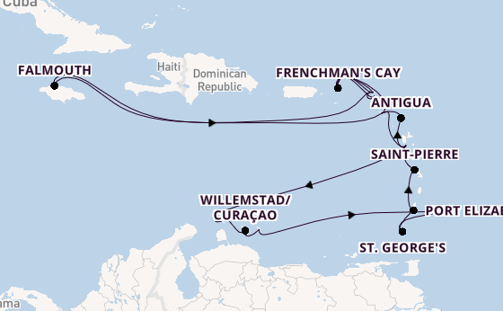 Caribbean from Bridgetown, Barbados with the Seabourn Ovation 