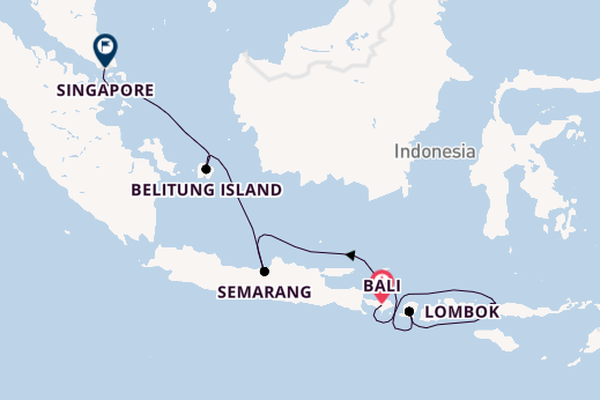 Indonesia from Bali, Indonesia with the Luminara