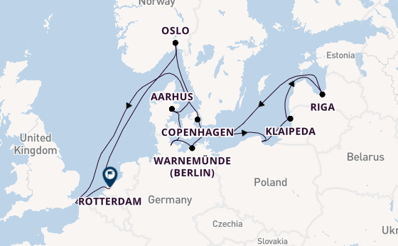 Norway from Amsterdam, Netherlands with the Nieuw Statendam