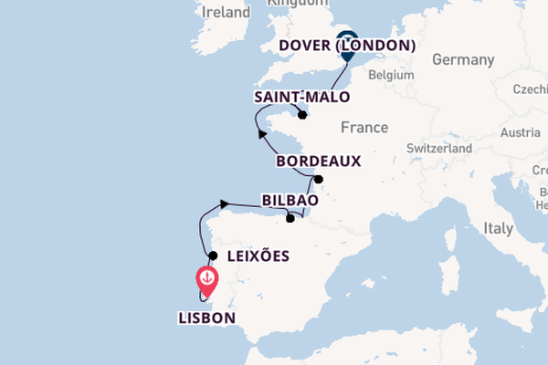 Portugal from Lisbon, Portugal with the Azamara Journey