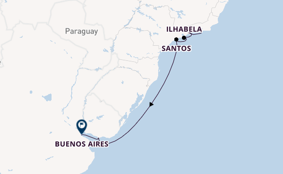 South America from Rio de Janeiro, Brazil with the Azamara Journey