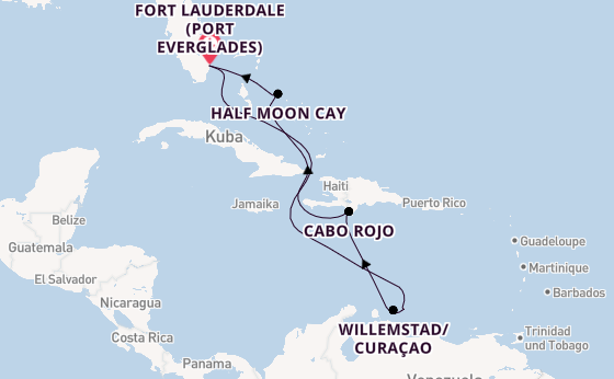 Nieuw Amsterdam – Miami entdecken & die Karibik fühlen