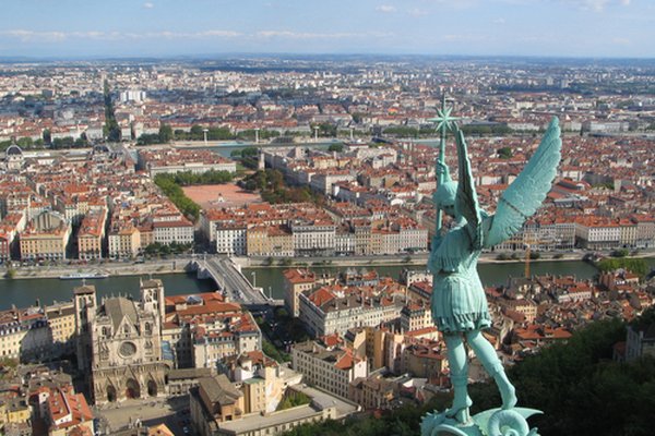 Rhône from Lyon, France with the AmaKristina