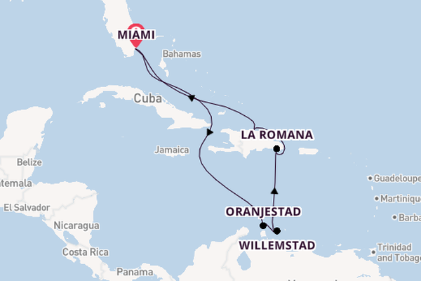 Caribbean from Miami with the Carnival Horizon