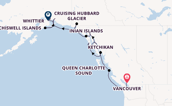 Alaska & West Canada from Vancouver, Canada with the Seabourn Encore