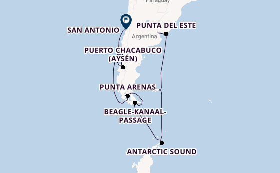 Zuid-Amerika vanaf Buenos Aires, Argentinië met de Azamara Journey