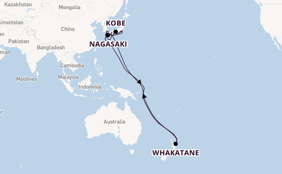 Japan from Tokyo, Japan with the Seven Seas Explorer