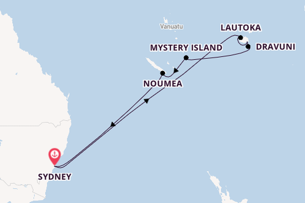  Grand Princess - Sydney & Südsee-Träume: Weltstadt-Flair und Inselparadies im Pazifik