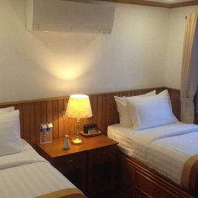 Come aboard the undefined and discover one of 1 cabin categories on a total of 2 decks that can accommodate 28 passengers. Choose your dream cabin and feel at home on board the undefined!