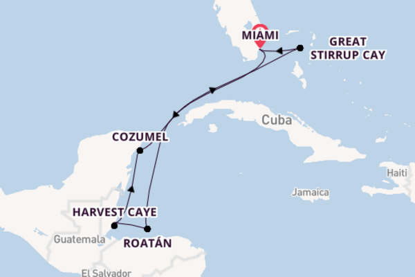 Western Caribbean From Miami with the Norwegian Escape