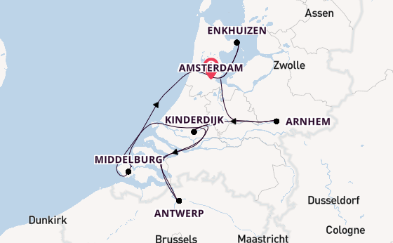Benelux from Amsterdam, Netherlands with the Viking Ve 